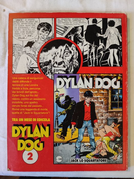 Dylan Dog n. 1 - L'Alba dei Morti Viventi - 1 Comic - Første udgave - 1986