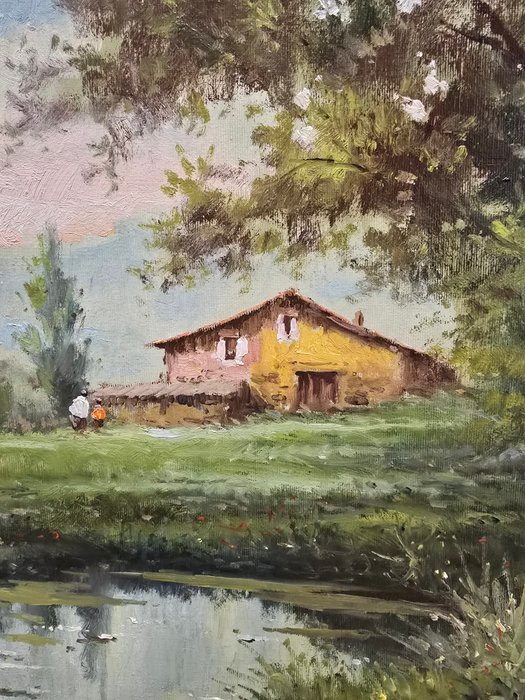 Enric Beltran Messa (1940-2006) - Casa junto al estanque