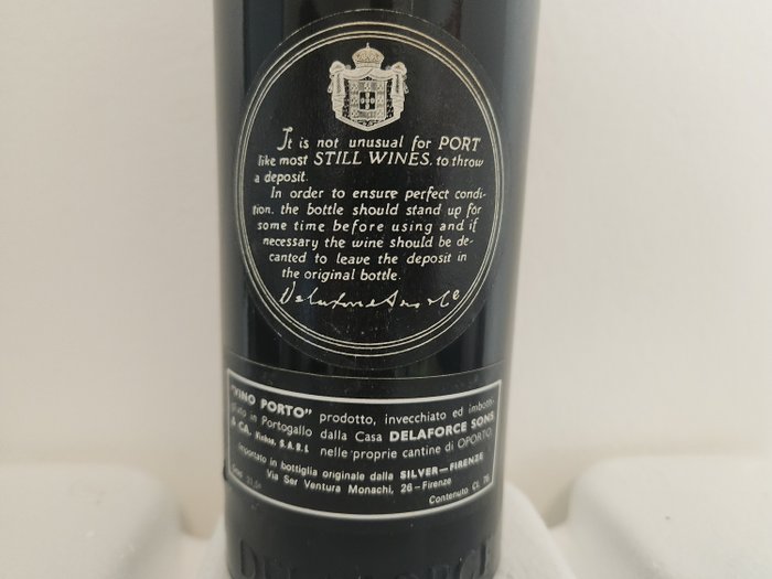 1970 Delaforce Finest Vintage Port - Vintage Port -  Douro  - 1 Flaske (0,75L)