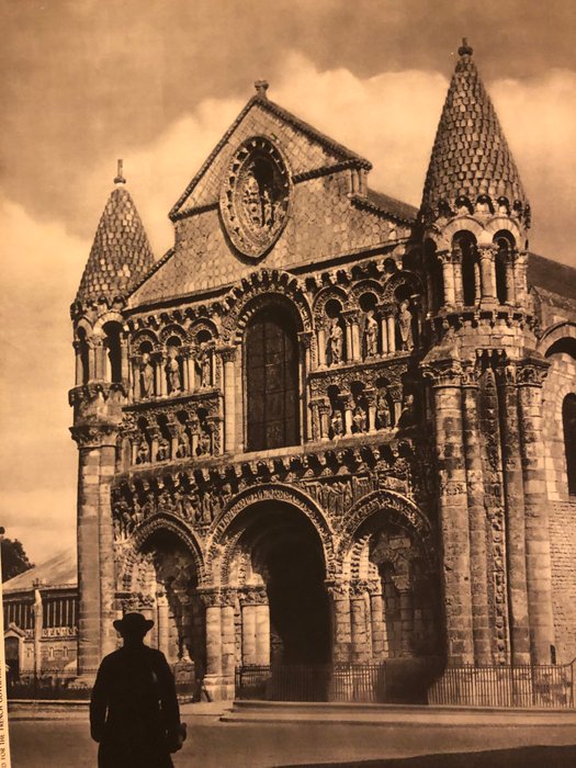 Philippe Kollar - Notre Dame de la Grande Poitiers Art Roman - 1960‹erne