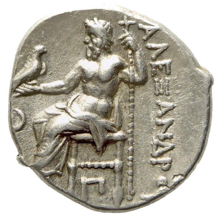 Makedonien. Alexander III (336-323 f.Kr.). Drachm Kolophon, ca 310-301 BC