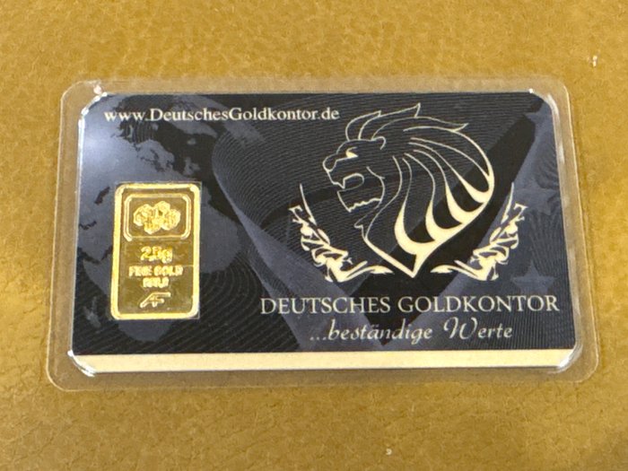 2,5 gram - Guld 999 - Deutsches Goldkontor  (Ingen mindstepris)