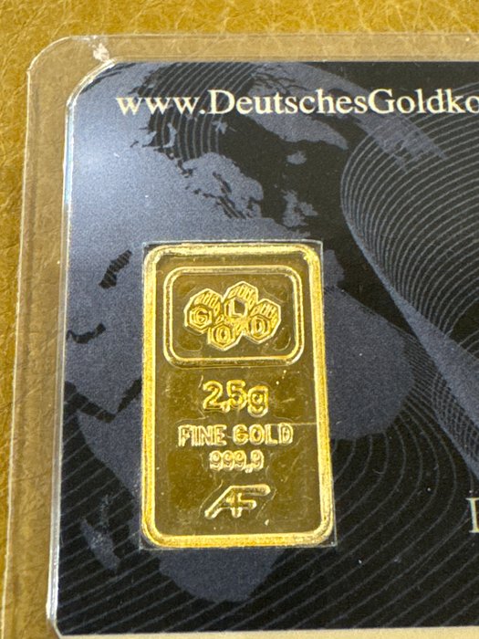 2,5 gram - Guld 999 - Deutsches Goldkontor  (Ingen mindstepris)