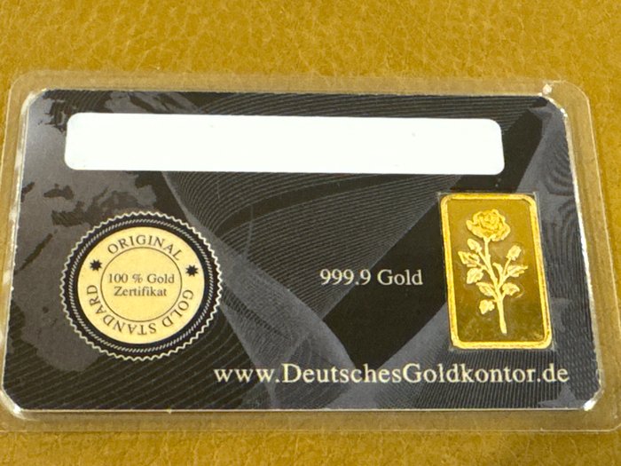 2,5 gram - Guld 999 - Deutsches Goldkontor  (Ingen mindstepris)