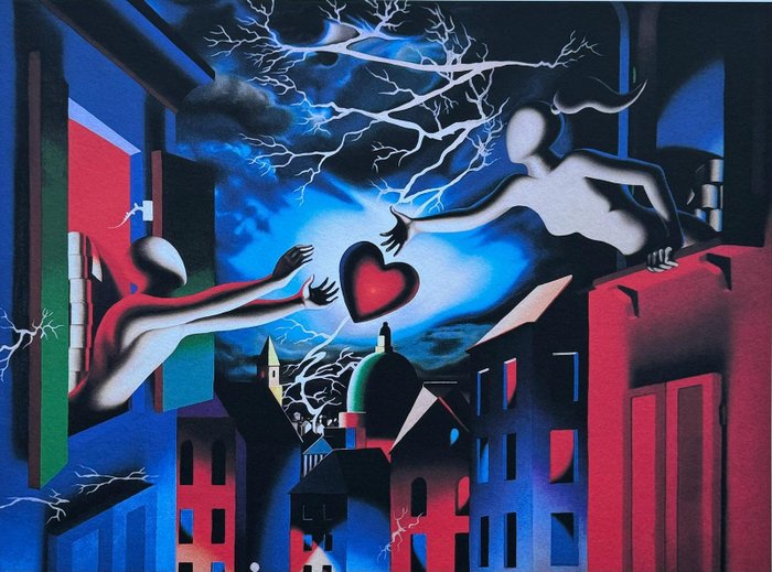 Mark Kostabi (1960) - Night passion