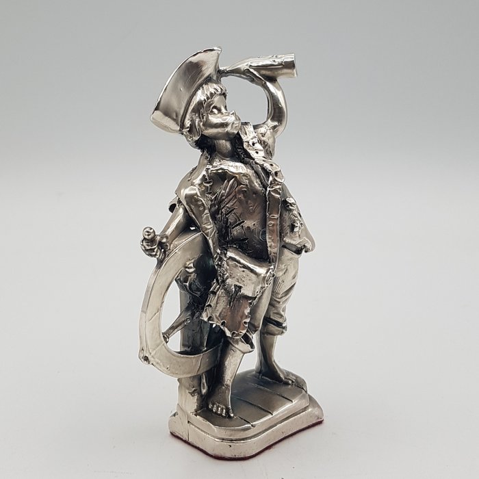 Giovane pirata rivestito in Argento 800 - Statuette - .800 sølv, Sølvbelagt