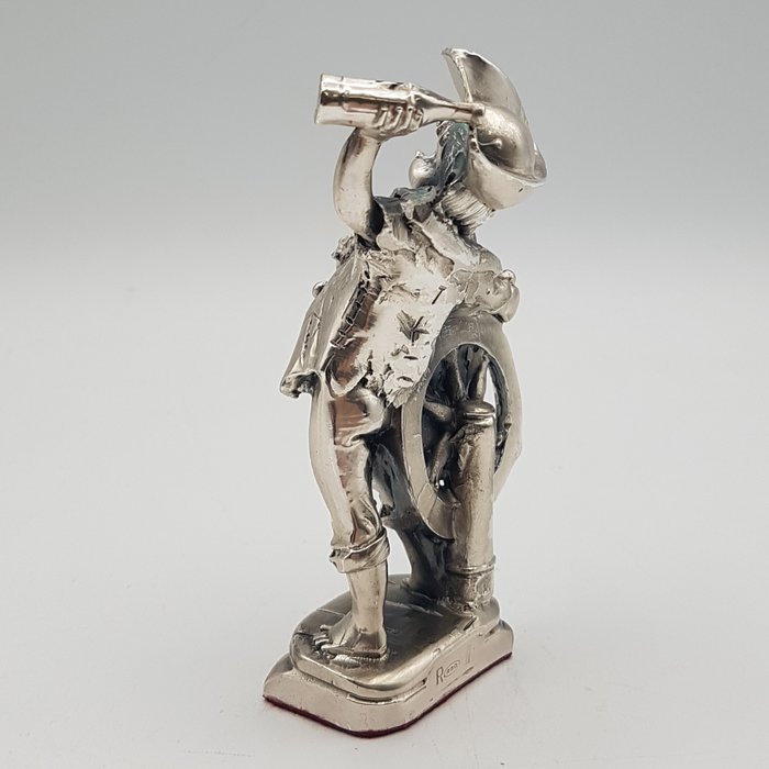 Giovane pirata rivestito in Argento 800 - Statuette - .800 sølv, Sølvbelagt