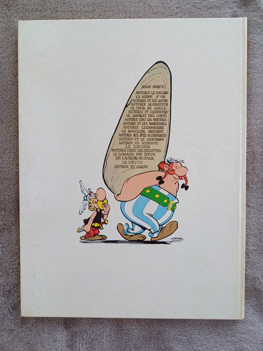 Asterix T20 - Astérix en Corse - C - 1 Album - Første udgave - 1973