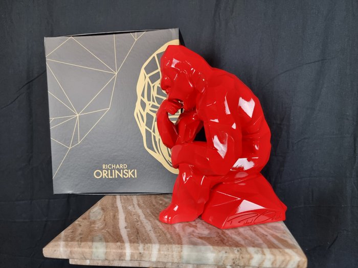 Richard Orlinski (1966) - Kong Thinker (large size) + Gift Box