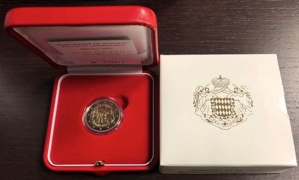 Monaco. 2 Euro 2017 "Carabiniers" Proof