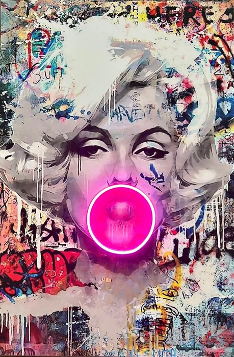 LEDMansion (1995) - Marilyn Bubble V1 Led Wall Art