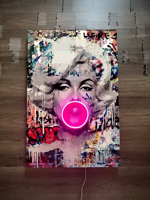 LEDMansion (1995) - Marilyn Bubble V1 Led Wall Art