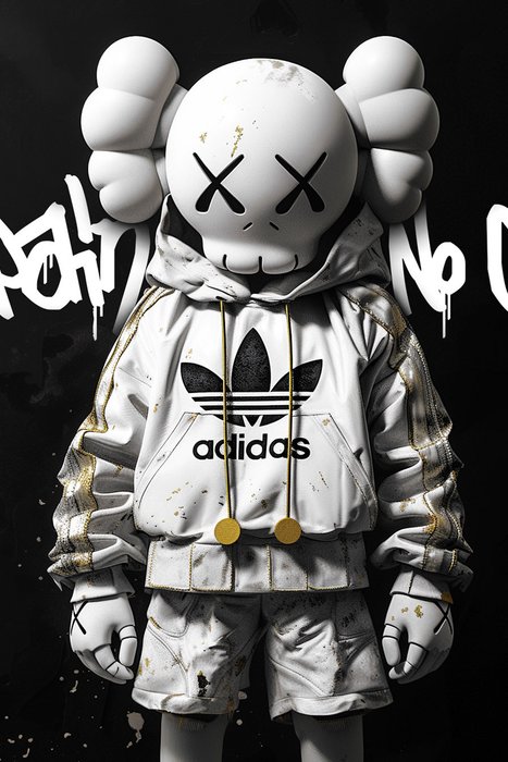 Artxlife - No Pain, No Gain Adidas Kaws [XXL]