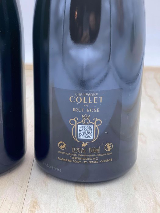 Collet, Brut - Champagne Rosé - 2 Magnummer (1,5 L)