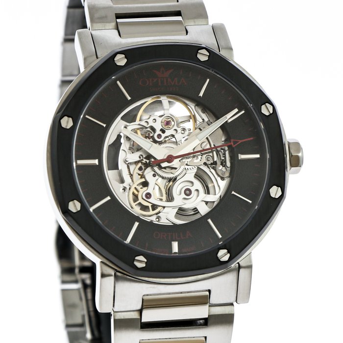 Optima - Ortilla Skeleton - Swiss automatic - OSA466SK-SB-3 - Ingen mindstepris - Mænd - 2011-nu