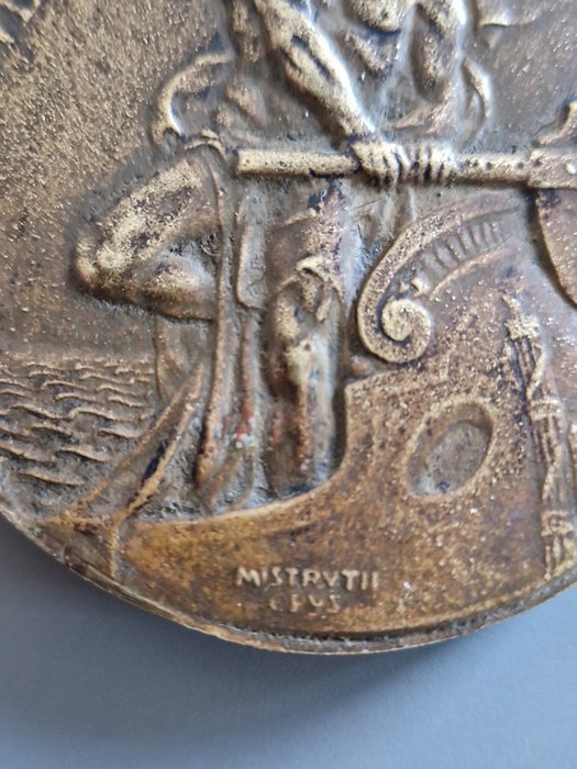 Italien - Militærmedalje - Medalje af Benito Mussolini Duce (1922-1943) Styrmand