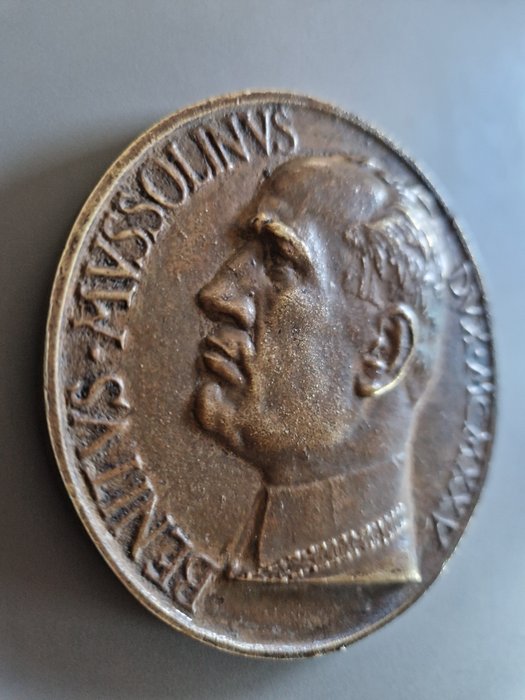 Italien - Militærmedalje - Medalje af Benito Mussolini Duce (1922-1943) Styrmand