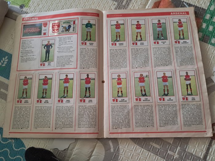 Panini - Football 83 UK - 1 Complete Album