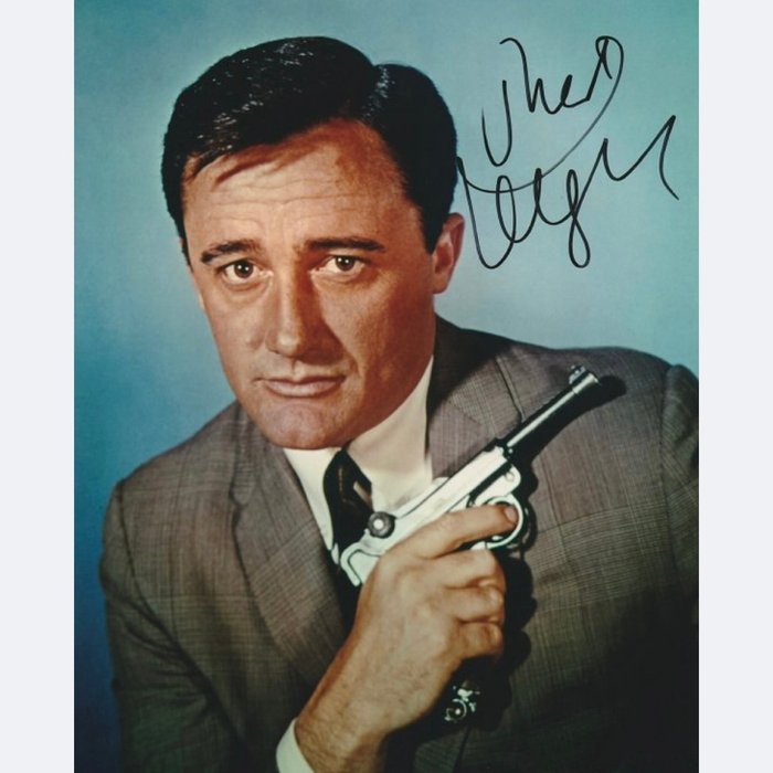 The Man from U.N.C.L.E. - Signed by Robert Vaughn (Napoleon Solo)