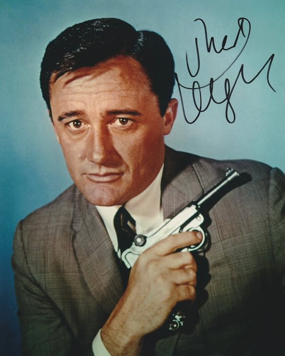 The Man from U.N.C.L.E. - Signed by Robert Vaughn (Napoleon Solo)