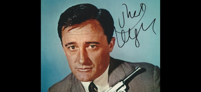 The Man from U.N.C.L.E. - Signed by Robert Vaughn (Napoleon Solo)