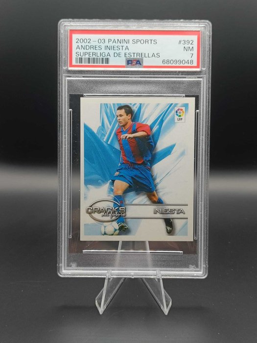 2002 to 2022 Panini Set Rookies Barcelona PSA (Iniesta, Gavi, Pedri) Mixed collection - Næsten så god som ny (NM)