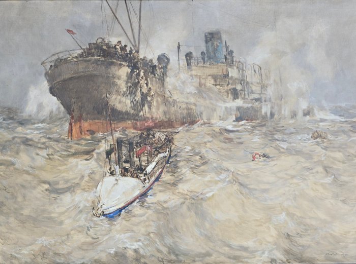 Johan Hendrik van Mastenbroek (1875 - 1945) - De helden van de Noordzee