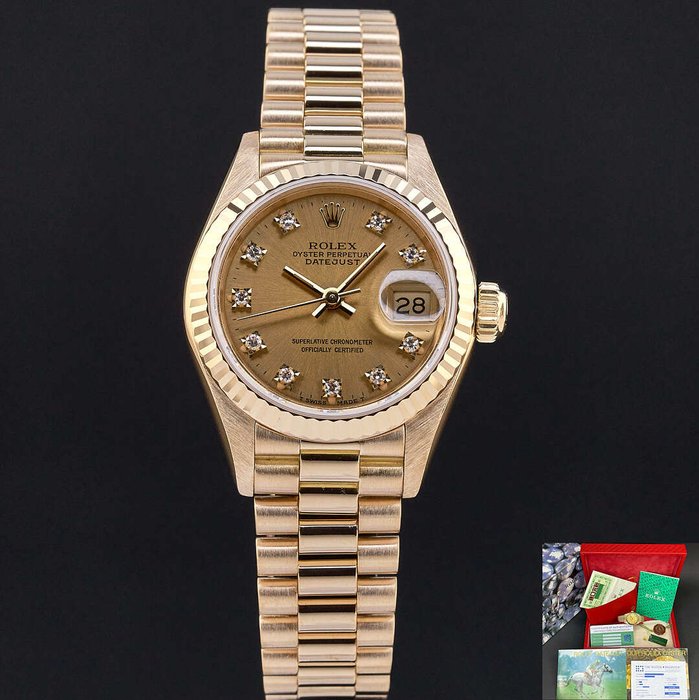 Rolex - Datejust Lady - 69178 - Kvinder - 1991