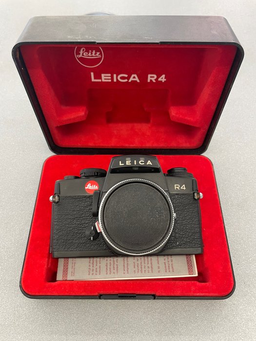 Leica Leica R4 con custodia originale e istruzioni | Analogt kamera