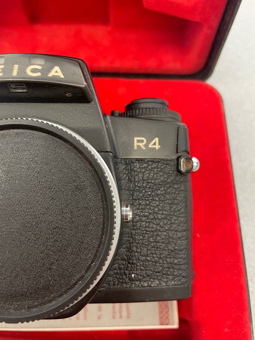 Leica Leica R4 con custodia originale e istruzioni | Analogt kamera