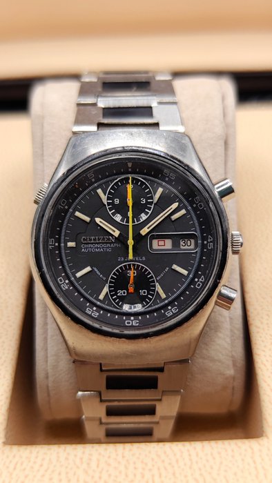 Citizen - Flyback Automatic Chronograph - Ingen mindstepris - 70100868 - Mænd - 1970-1979