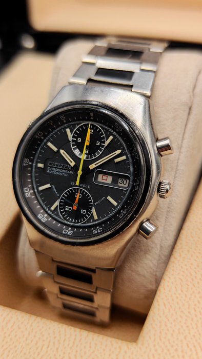 Citizen - Flyback Automatic Chronograph - Ingen mindstepris - 70100868 - Mænd - 1970-1979