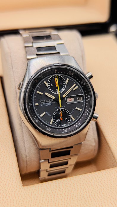 Citizen - Flyback Automatic Chronograph - Ingen mindstepris - 70100868 - Mænd - 1970-1979