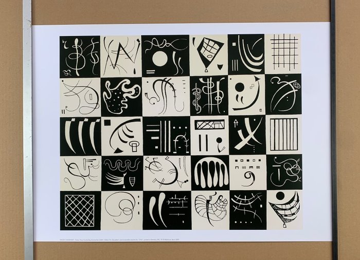 Wassily Kandinsky (1866-1944) - (after) - Trente 1937 - Artprint - 50 x 70 cm