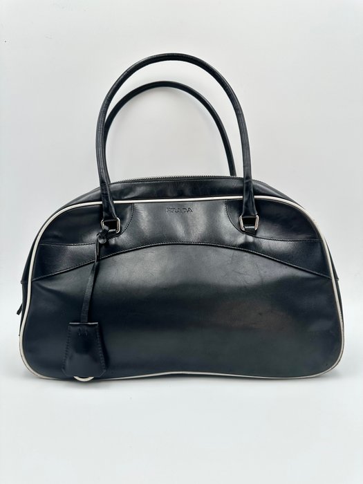 Prada - Bowling black - NO RESERVE - Skuldertaske