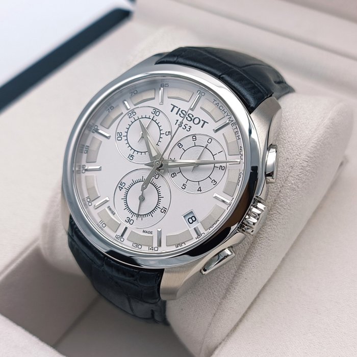 Tissot - Couturier Chronograph - Ingen mindstepris - T035617 - Mænd - 2011-nu