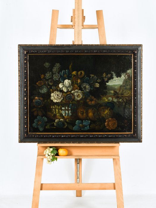 Fransk skole (XVII) - Flower still life