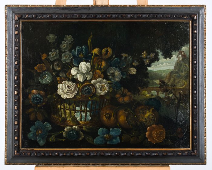 Fransk skole (XVII) - Flower still life