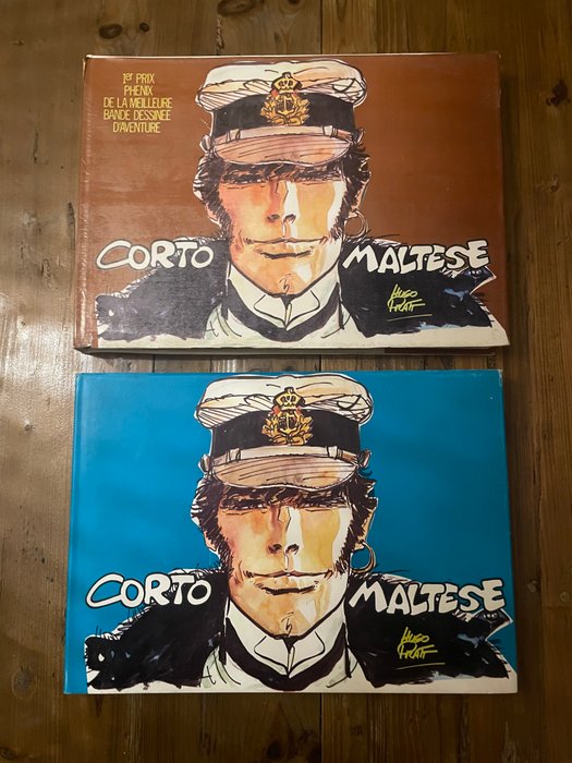 Corto Maltese T1 + T2 - 2x C + 2x jaquette - EO/TL - 2 Album - 1971/1974