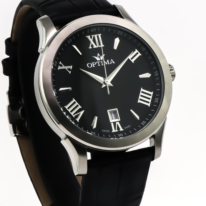 Optima - Swiss made watch - OSM366-SL-3 - Ingen mindstepris - Mænd - 2011-nu