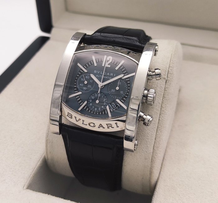 Bvlgari - Assioma Chronograph - Ingen mindstepris - AA 44 SCH - Mænd - 2011-nu