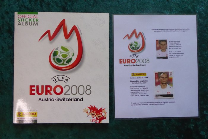 Panini - Euro 2008 - Golanski(!) - Complete Album