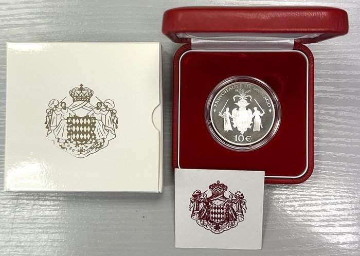 Monaco. 10 Euro 2014 "Hercules the Archer" Proof