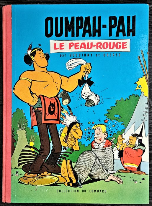 Oumpah-Pah T1 - Oumpah-Pah le Peau-rouge - C - 1 Album - Første udgave - 1961