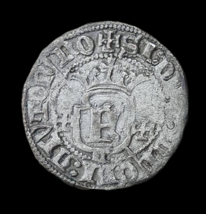 Portugal. D. Fernando I (1367-1383).. Grave (14 Dinheiros) - L - Lisboa - Sem Sinal Oculto - Escassa