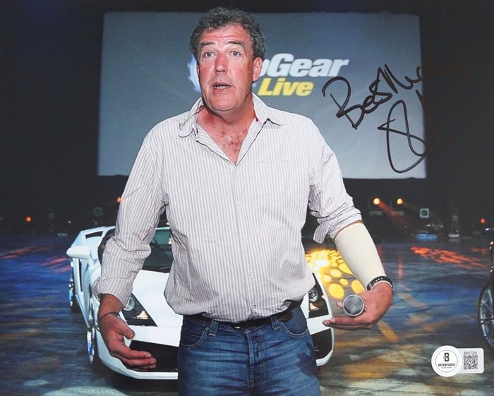 Top Gear - Jeremy Clarkson - Autograph Photo With Beckett COA