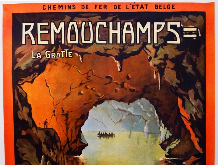 Oscar Liedel - Remouchamps / La grotte / La merveille des merveilles - 1900‹erne