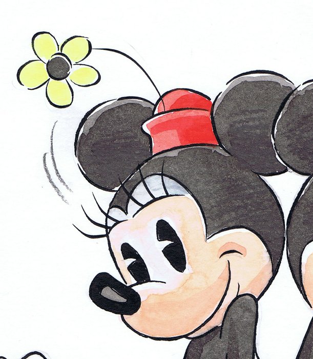 Cardona - 1 Watercolour - Mickey Mouse