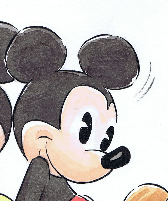 Cardona - 1 Watercolour - Mickey Mouse