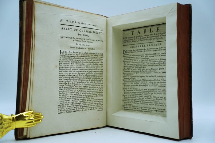 Me Edme De La Foix De Freminville - [Boîte à secrets] Traité général du gouvernement des biens et affaires des communautés d'habitans - 1788